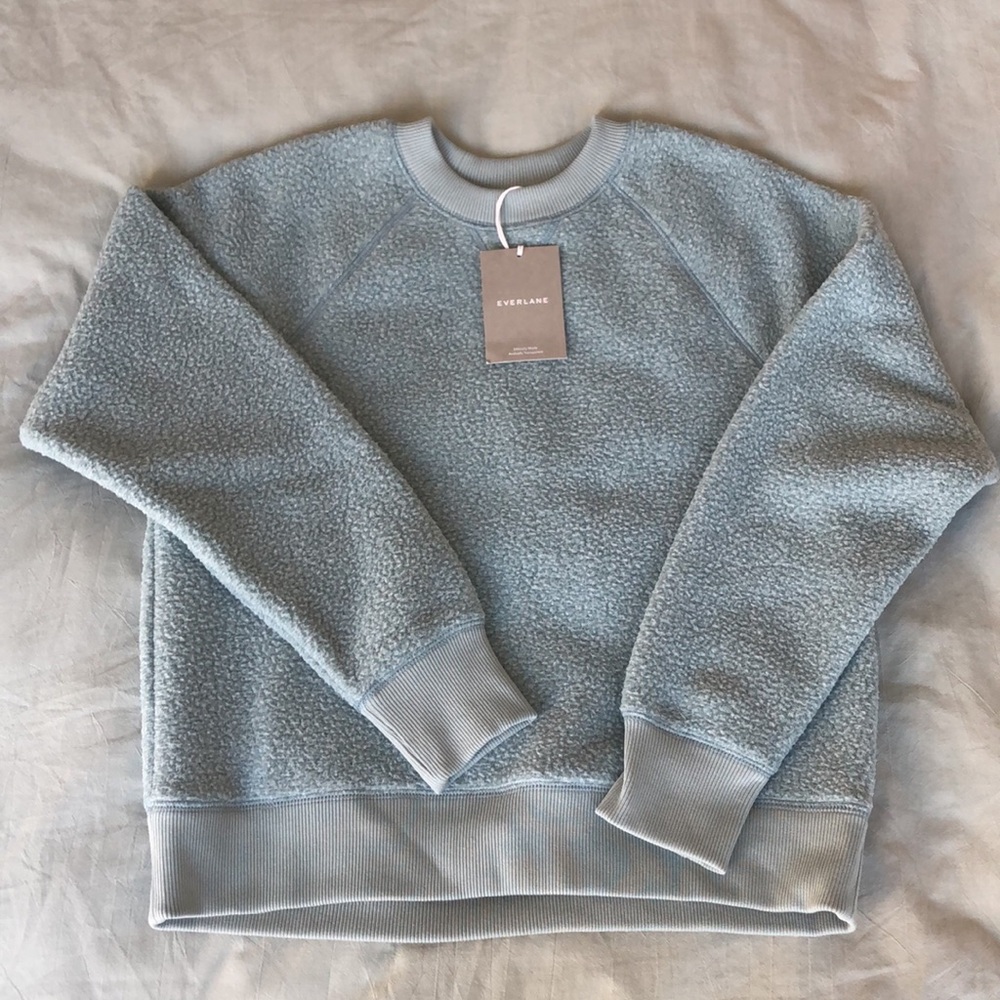 NWT Everlane Renew Raglan Fleece